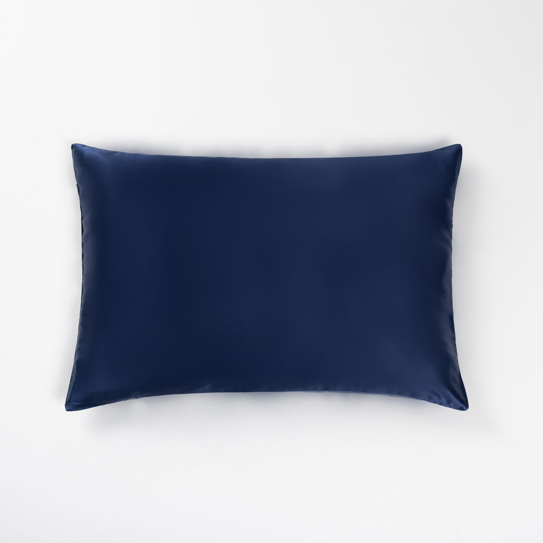 Blue Lagoon solid pillowcase on white background - #color_blue-lagoon