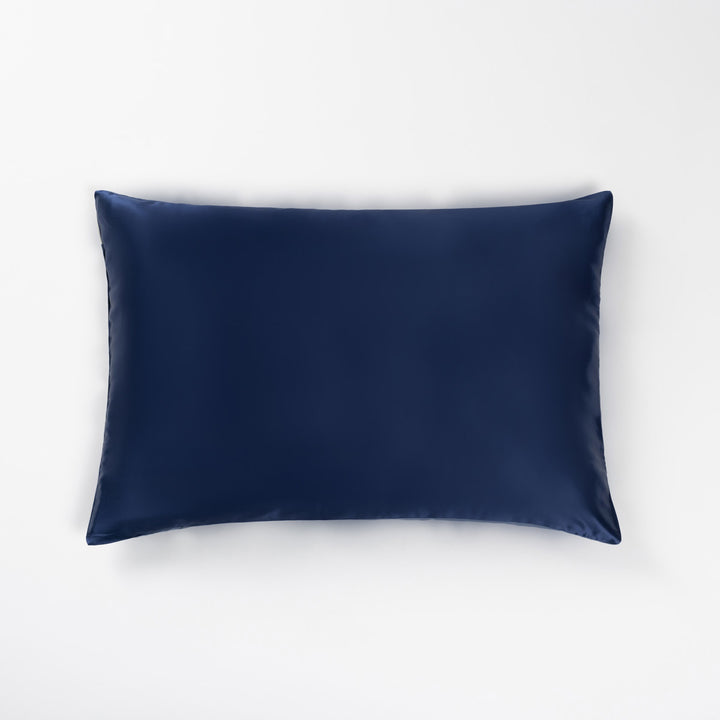 Blue Lagoon solid pillowcase on white background - #color_blue-lagoon