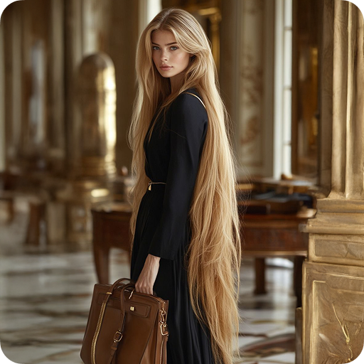 Thick / Course Straight volumous hair past hips