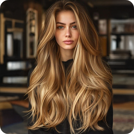Thick / Course Straight volumous hair mid-back