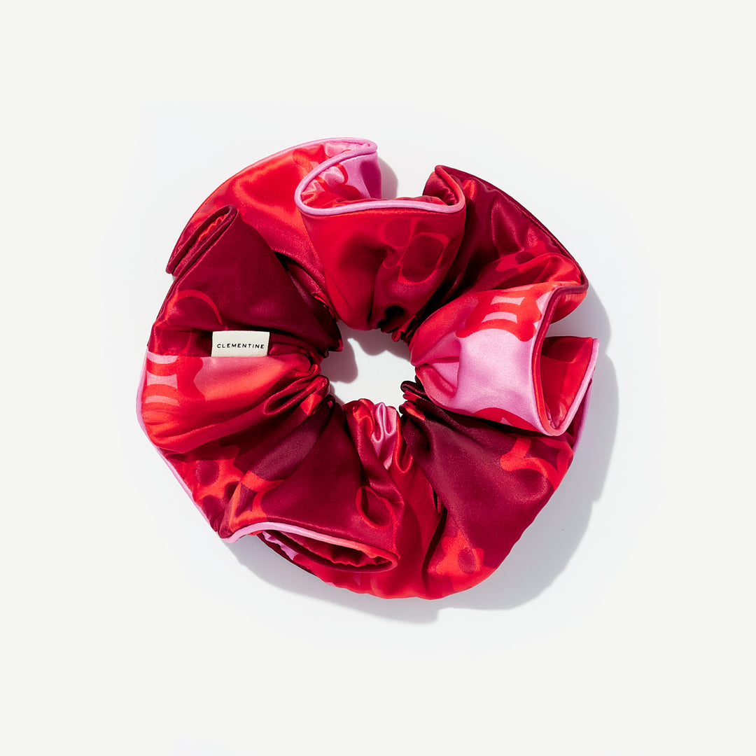 Ombre Organic Silk Scrunchie Set