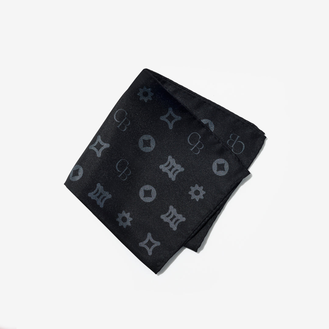 Organic Silk Bow Tie &amp; Pocket Square Set