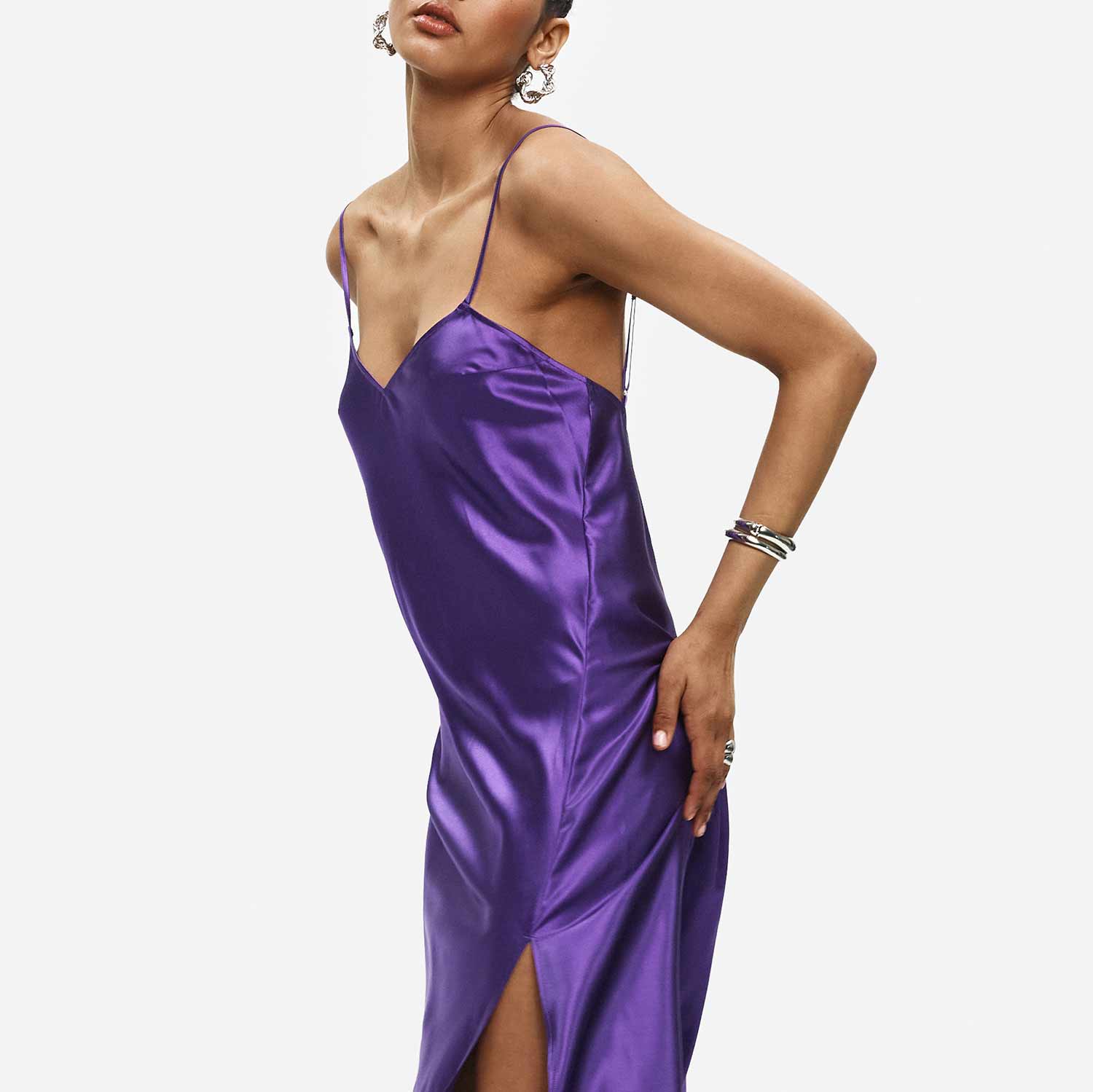 Organic Silk Maxi Dress – Clementine Sleepwear