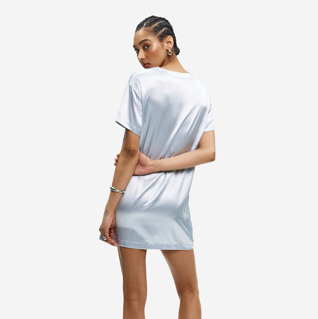 Organic Silk T-Shirt Dress