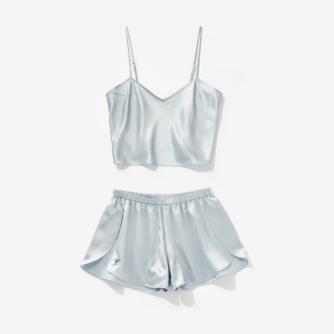 Organic Silk Cami Set