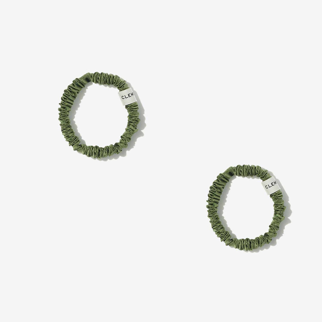 Organic Silk Scrunchie Pack