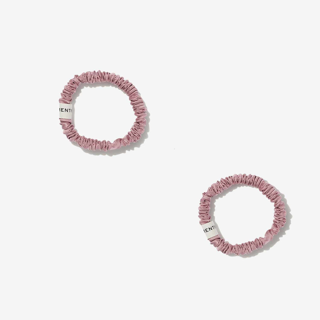 Organic Silk Scrunchie Pack