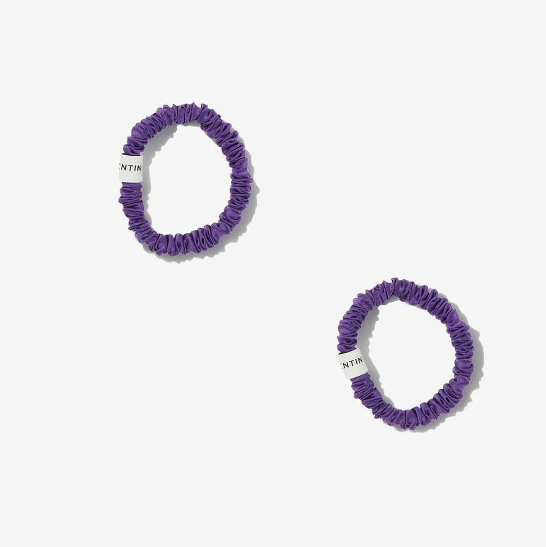 Organic Silk Scrunchie Pack