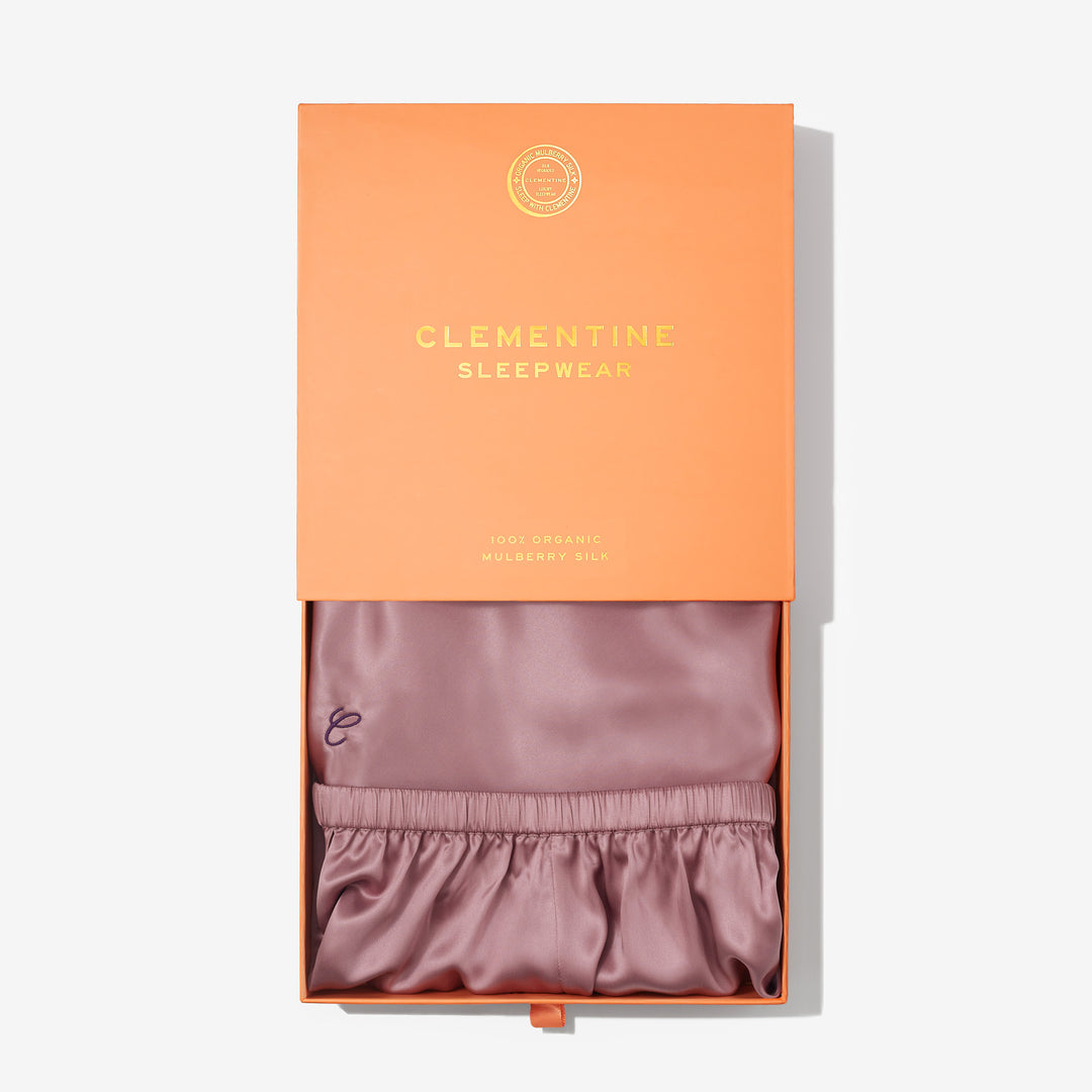 Organic Silk Cami Set