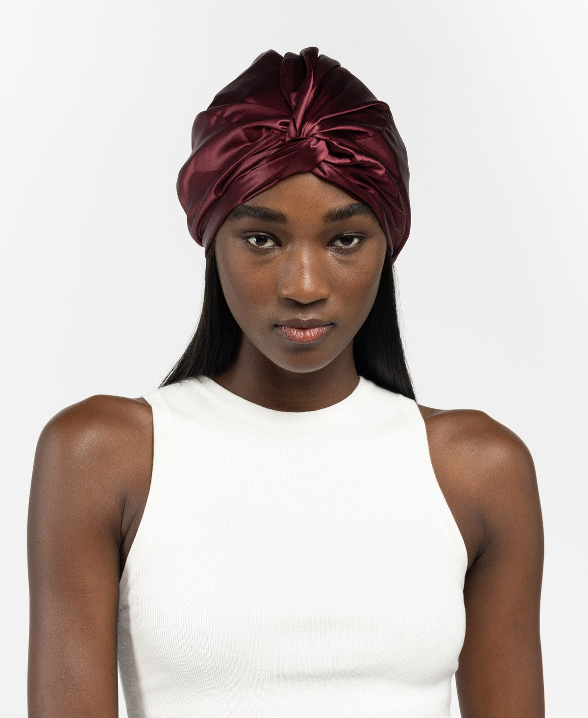 Atelier Medica Organic Silk Hair Bonnet – Clementine Sleepwear