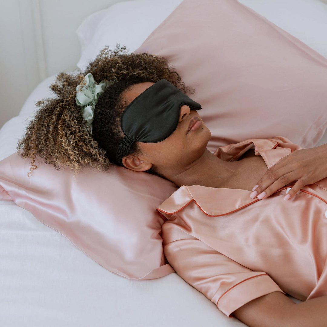 Sleep Mask, 100% Pure Silk Sleeping Mask