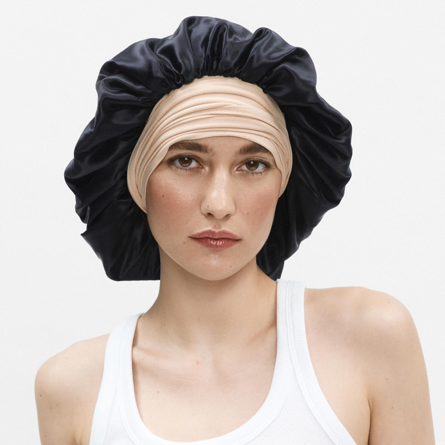 XL Hair Bonnet Organic Silk