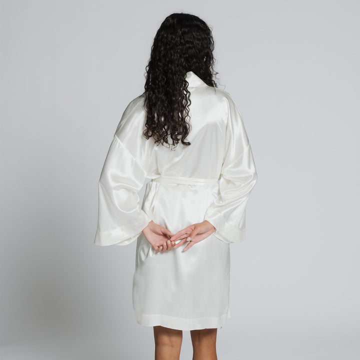 Organic Silk Robes Lilac Haze / L/XL Organic Silk Robes Lilac Haze / L/XL