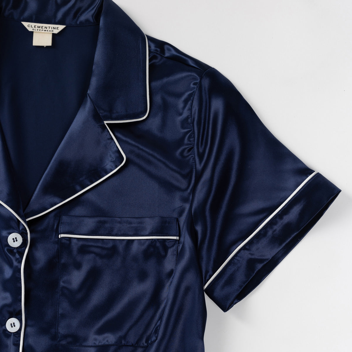 Organic Silk Pajama Set | Clementine Sleepwear