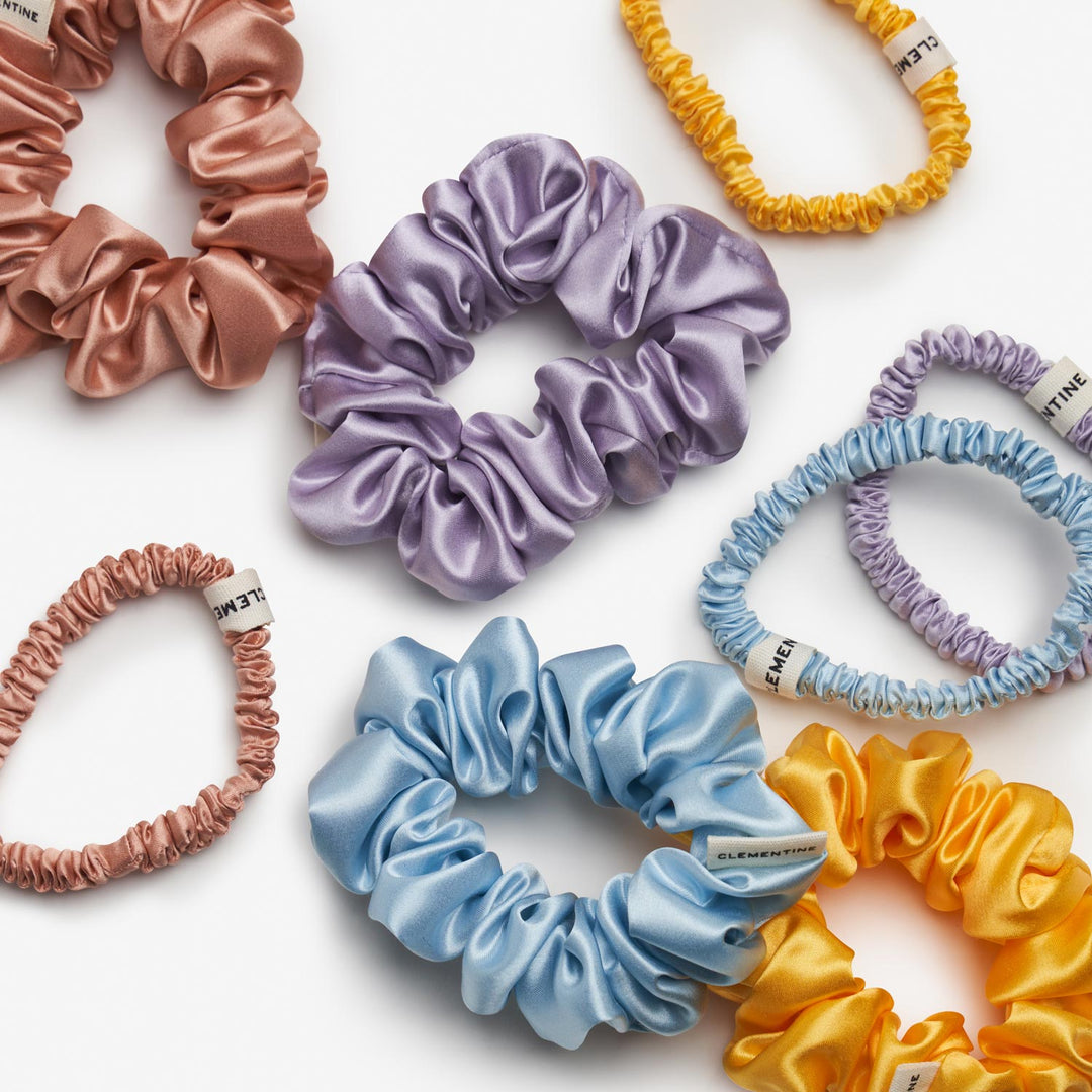 Organic Silk Everyday Scrunchie Pack