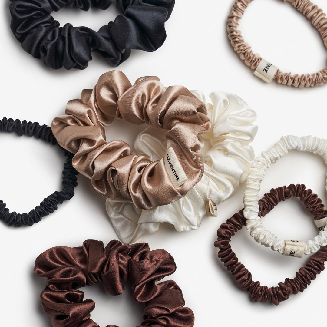 Organic Silk Everyday Scrunchie Pack