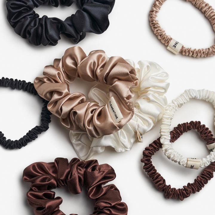 Organic Silk Everyday Scrunchie Pack