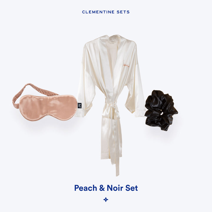 Peach & Noir Set