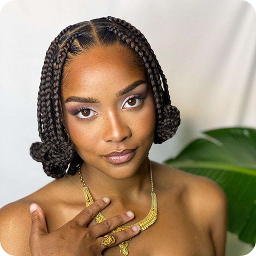 Braids shoulder length