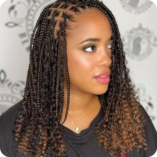 Braids past shoulders