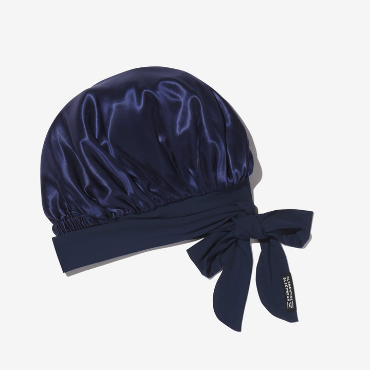 XL Hair Bonnet Organic Silver Ion Silk