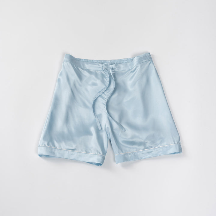 Organic Silk Embroidered Pajama Set