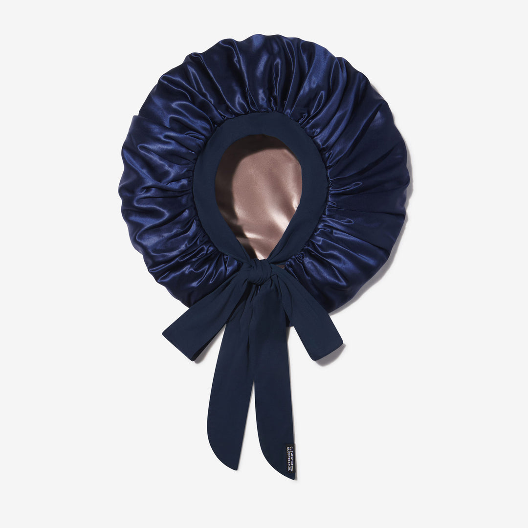 XL Hair Bonnet Organic Silver Ion Silk