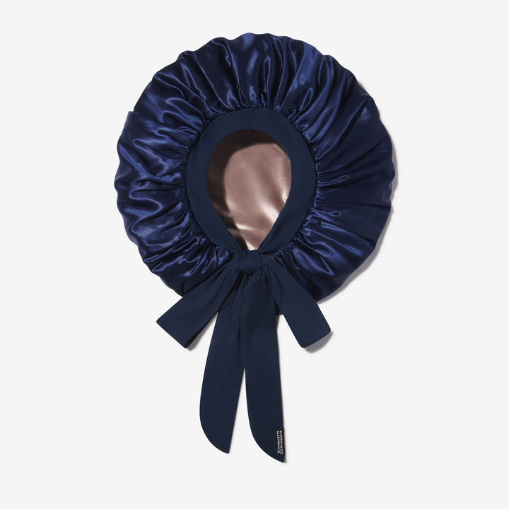 XL Hair Bonnet Organic Silver Ion Silk