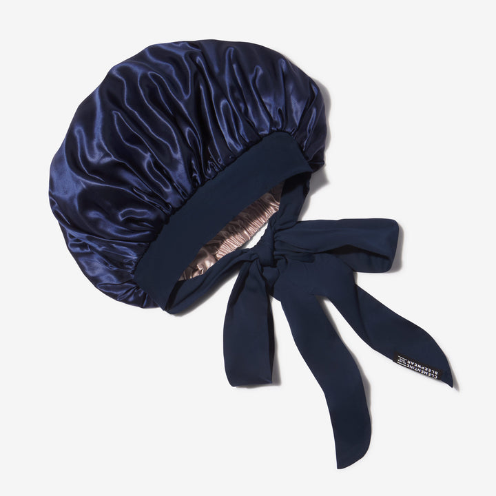XL Hair Bonnet Organic Silver Ion Silk