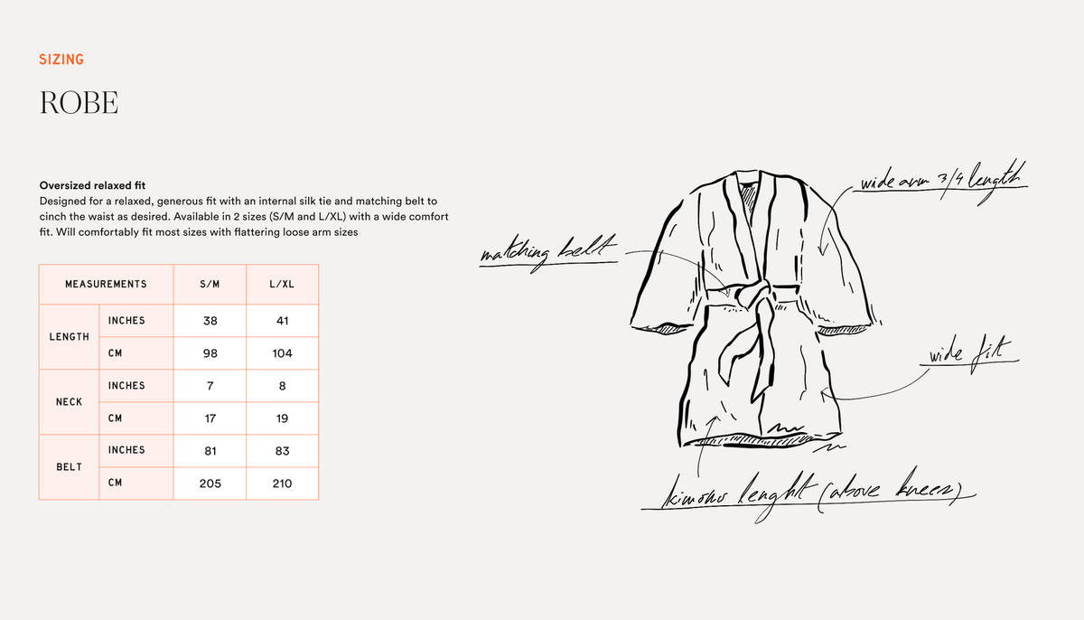 Organic Silk Robes – Clementine Sleepwear