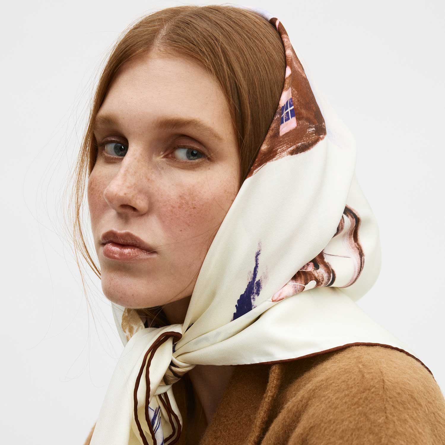 VETEMENTS デムナ期 MONOGRAM SILK SCARF VETEMENTS デムナ期 MONOGRAM SILK SCARF VETEMENTS デムナ期 MONOGRAM