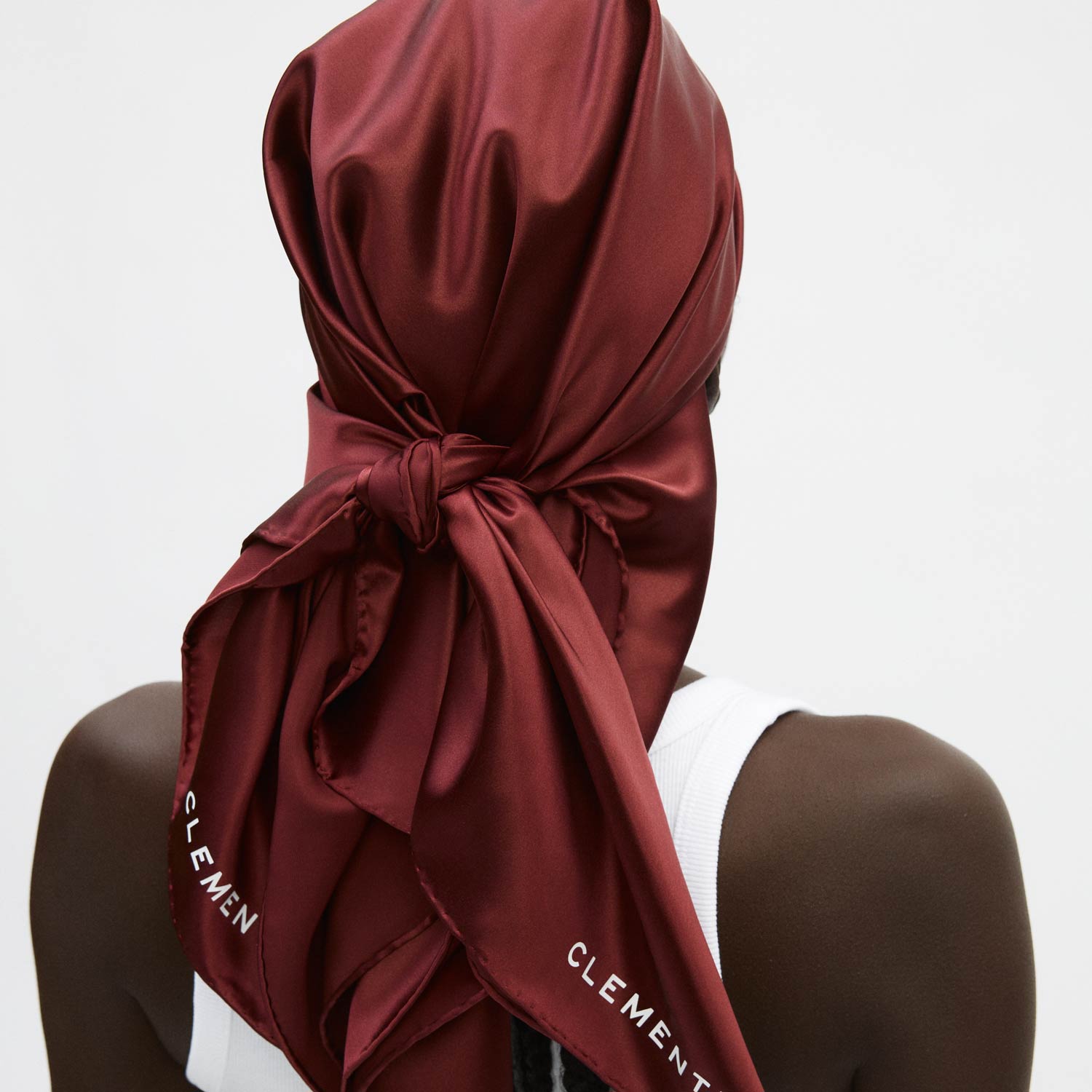 Sleep Scarf Atelier Medica Organic Silk – Clementine Sleepwear