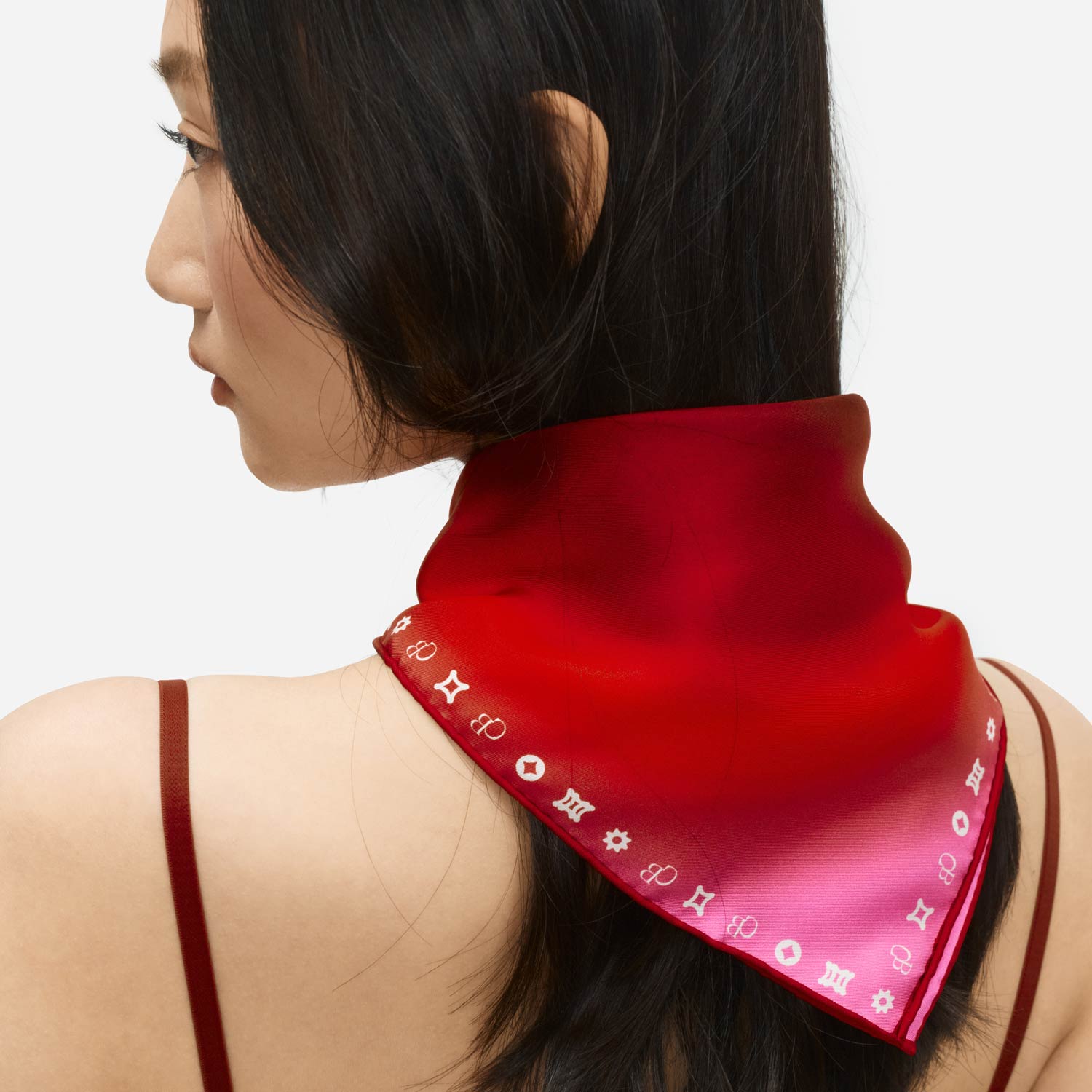 Ombre Organic Silk Scarf – Clementine Sleepwear