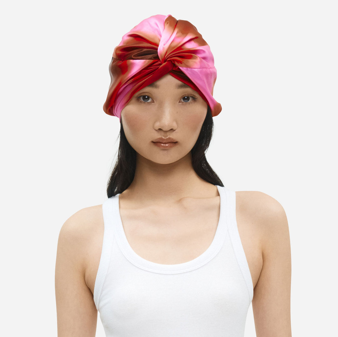 Ombre Organic Silk Hair Bonnet