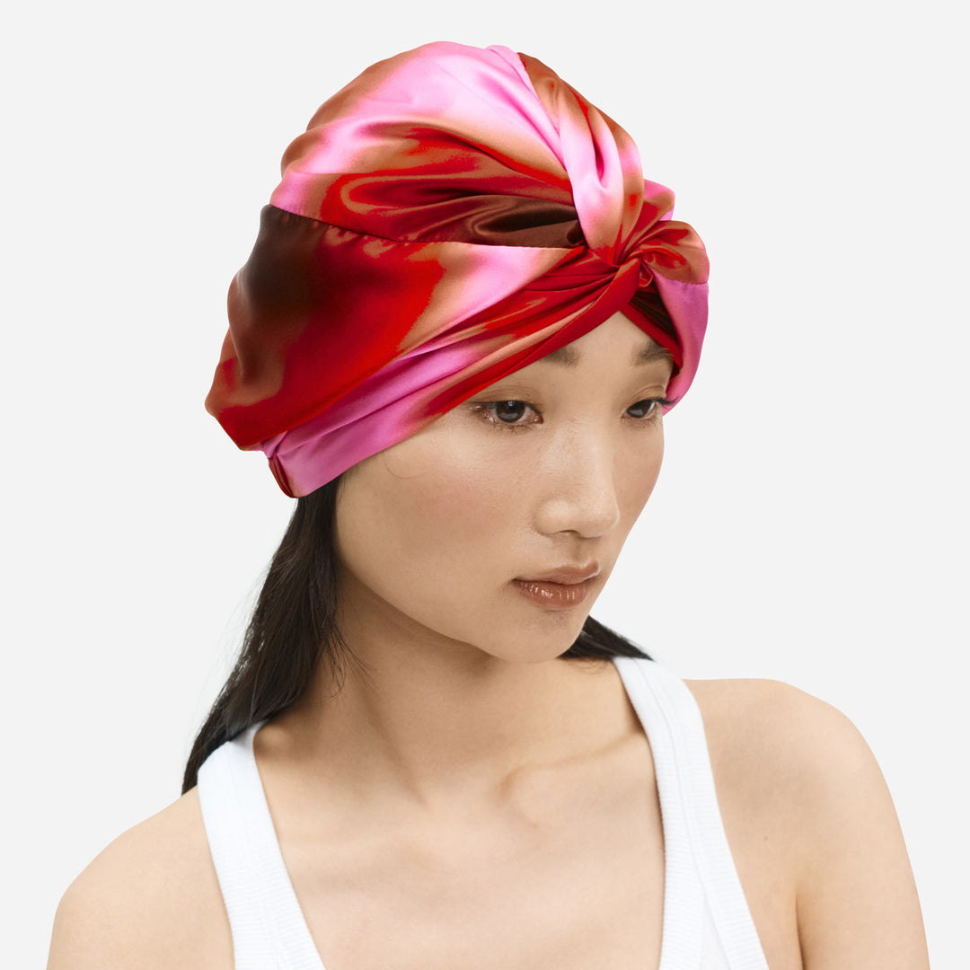 Ombre Organic Silk Hair Bonnet