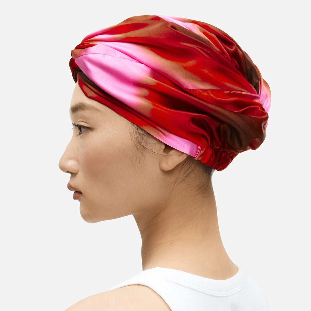 Ombre Organic Silk Hair Bonnet