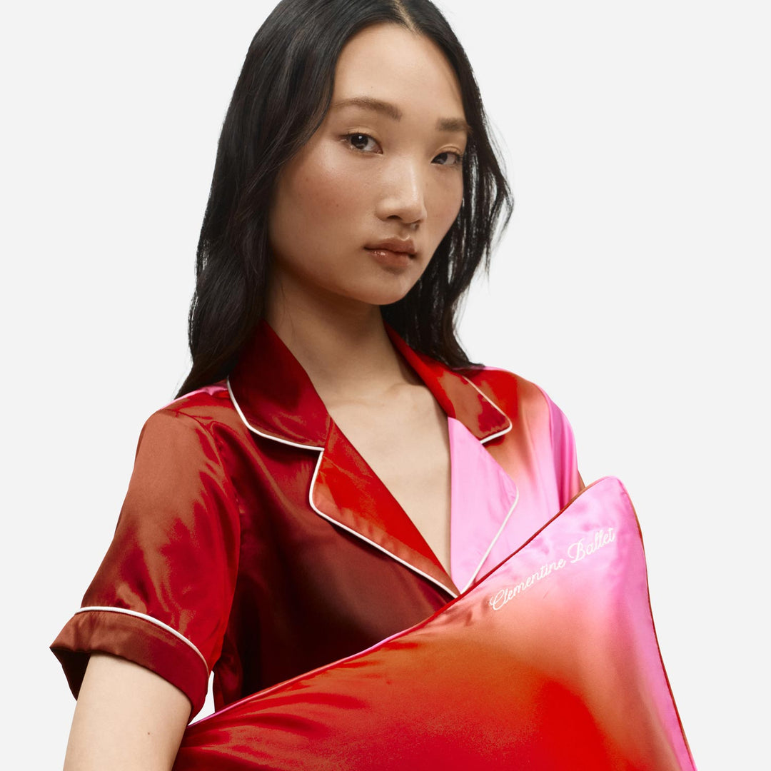 Ombre Organic Silk Pillowcase