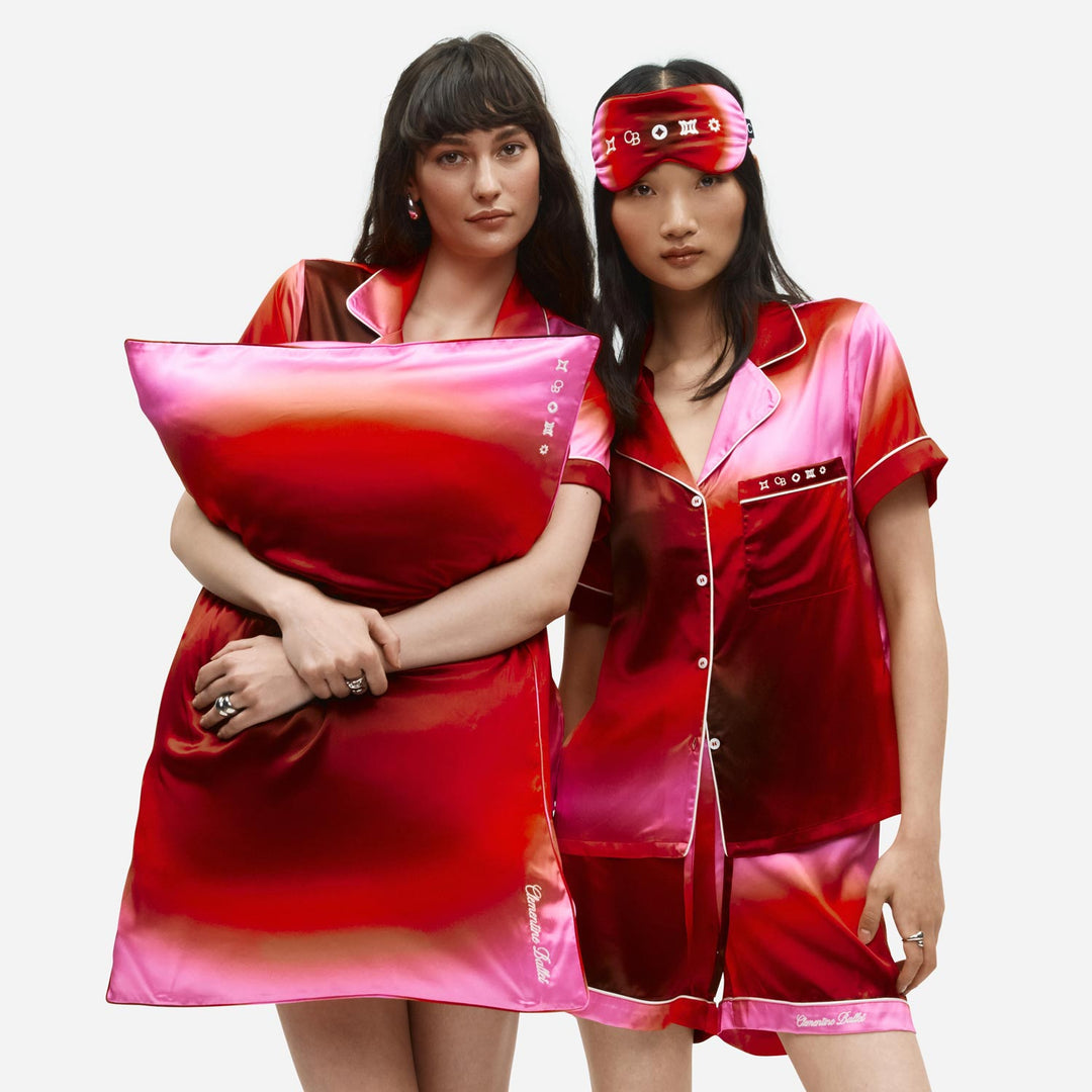 Ombre Organic Silk Pillowcase