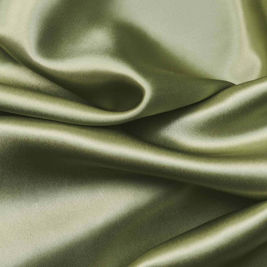 Martini green pillowcase close up 