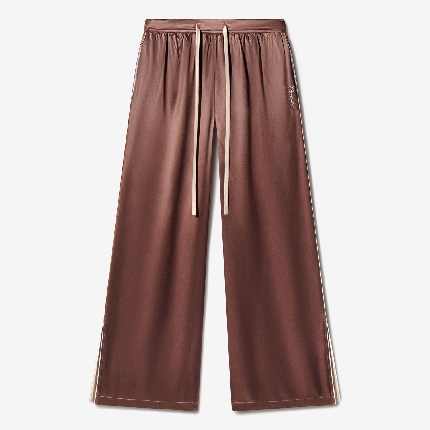 Organic Silk Long Pajama Pants — image 2