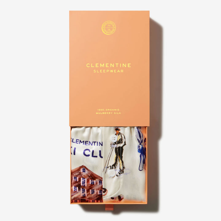 Ski Club Silk Boxer Shorts