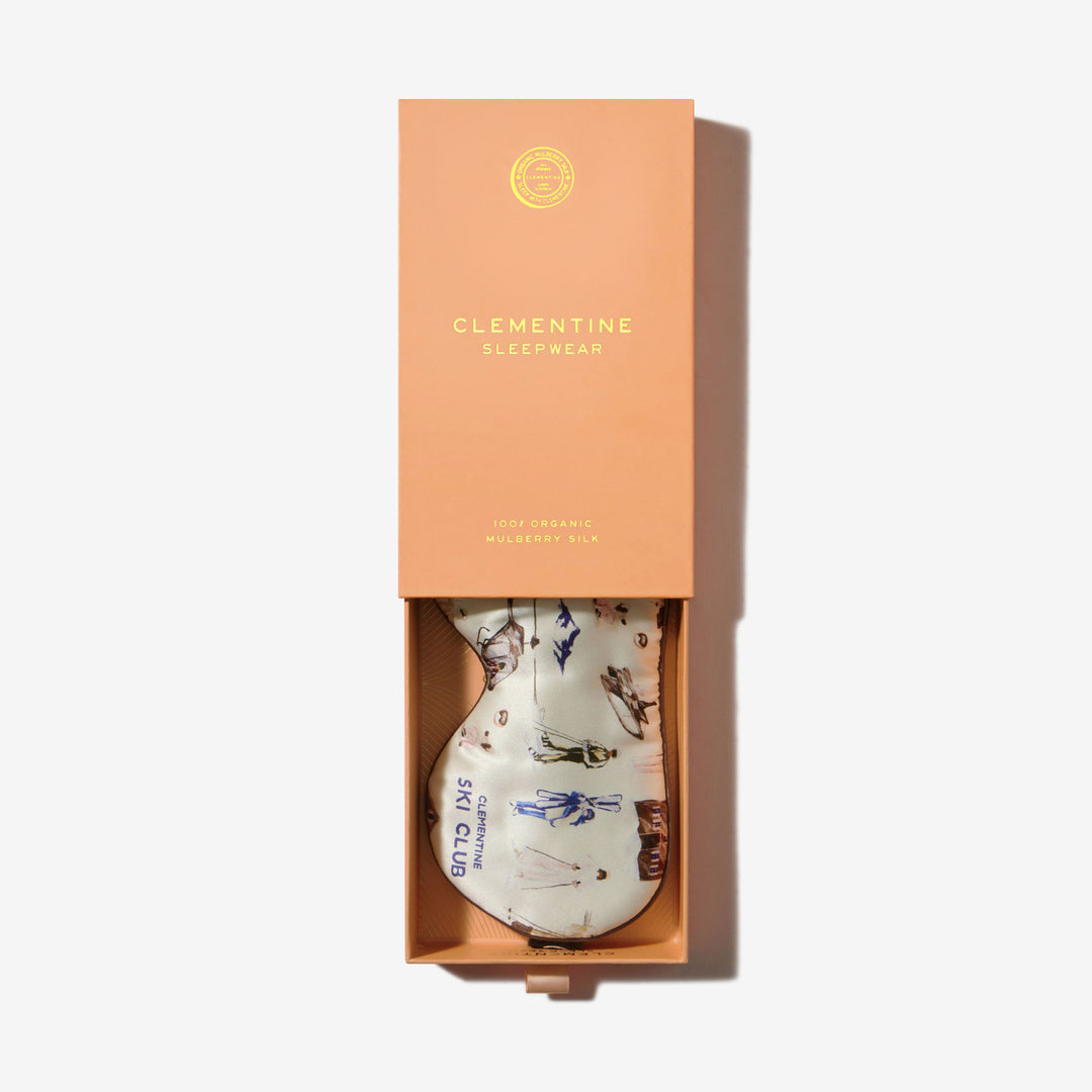 Ski Club Silk Sleep Mask