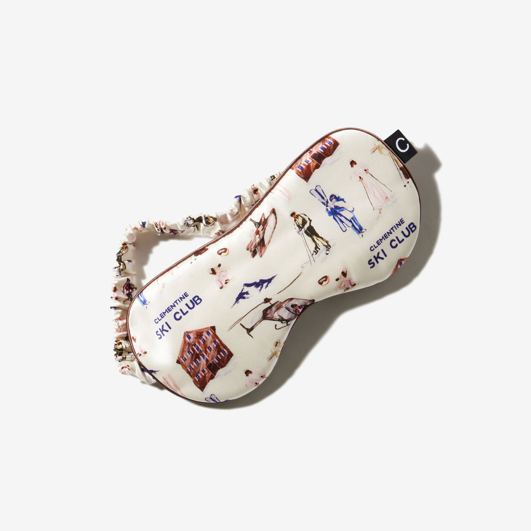 Ski Club Silk Sleep Mask