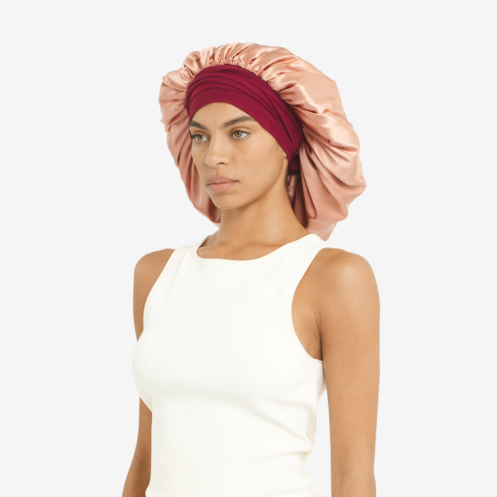 XL bonnet to side peach