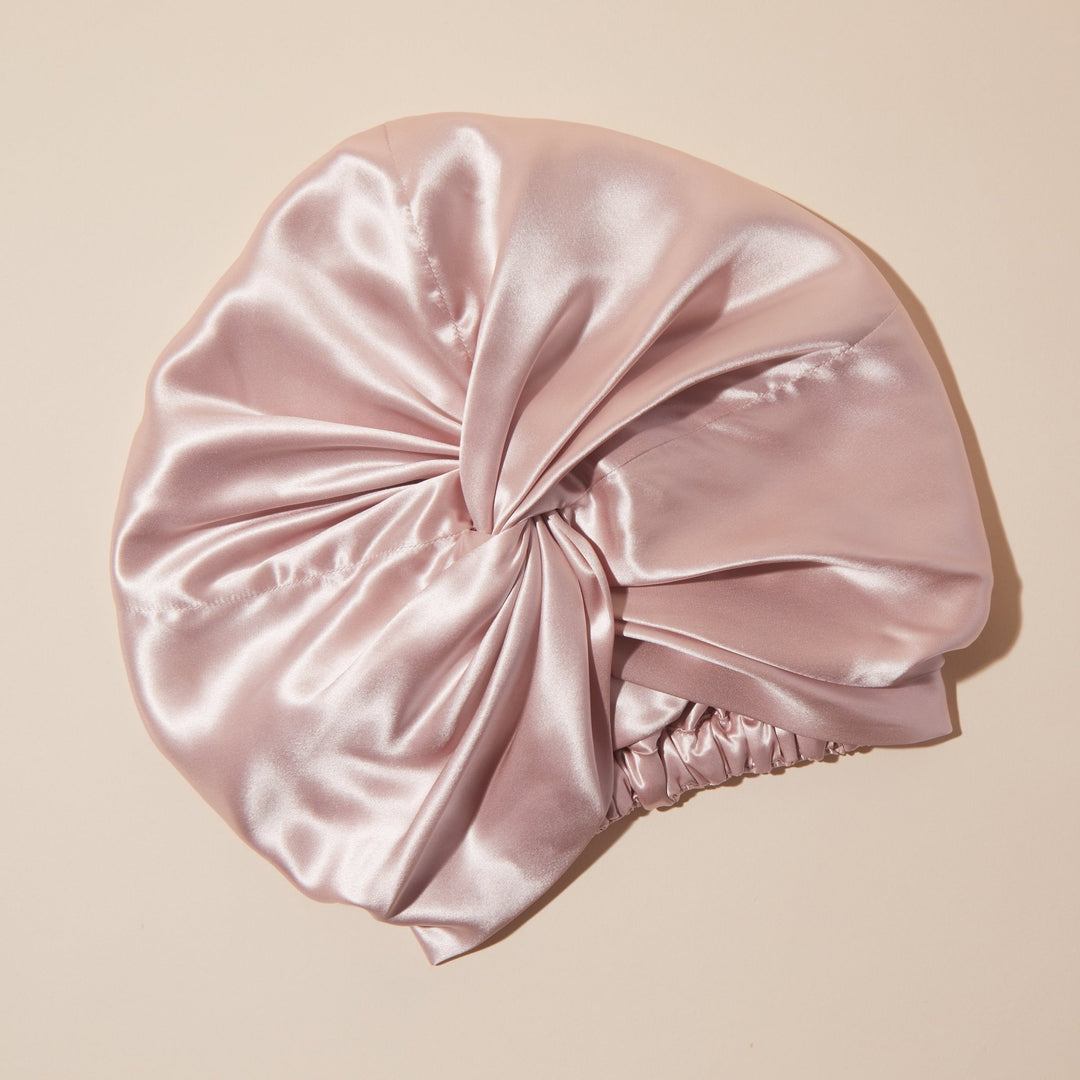 organic silk pink bonnet flat fitted#color_pink-sherbert