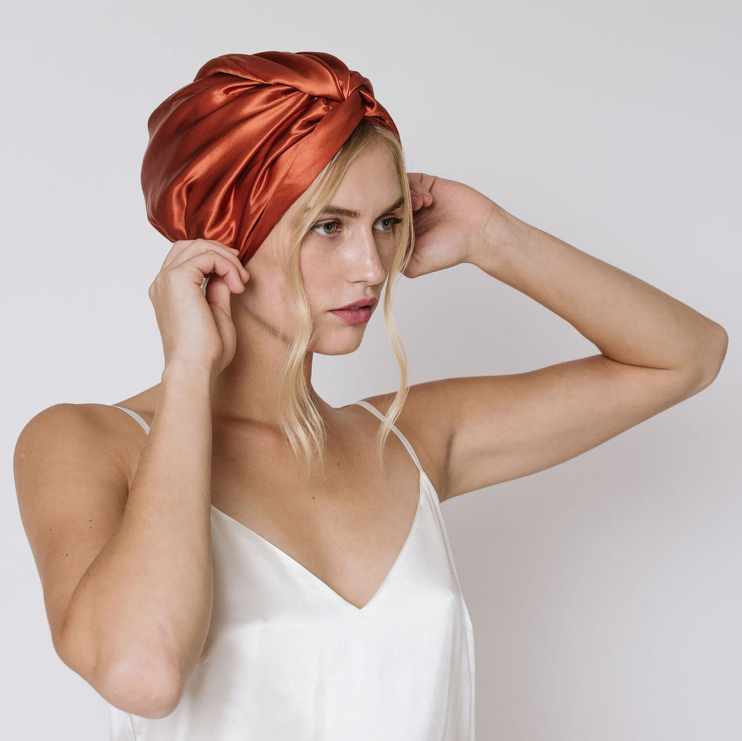 organic dusk hair bonnet with hands#color_dusk