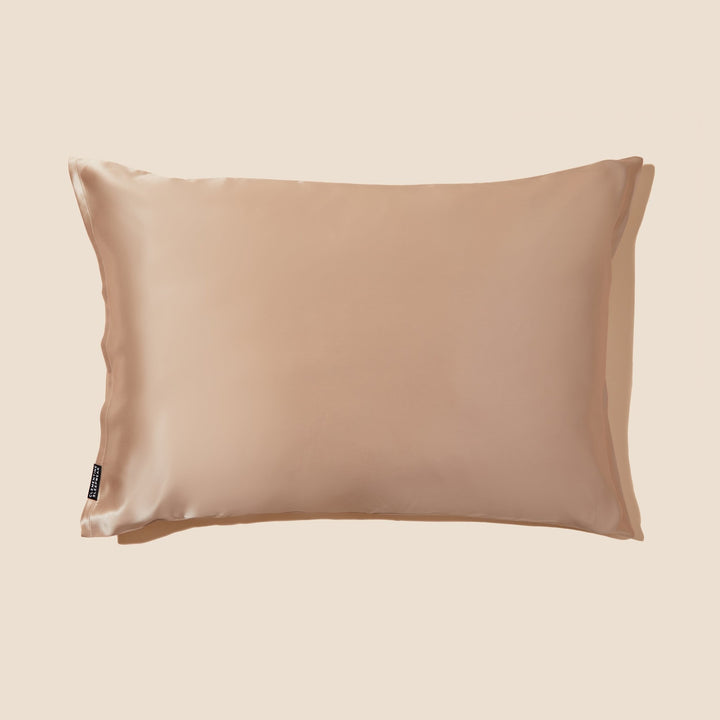 luxury silk pillowcase gold#color_champagne-gold