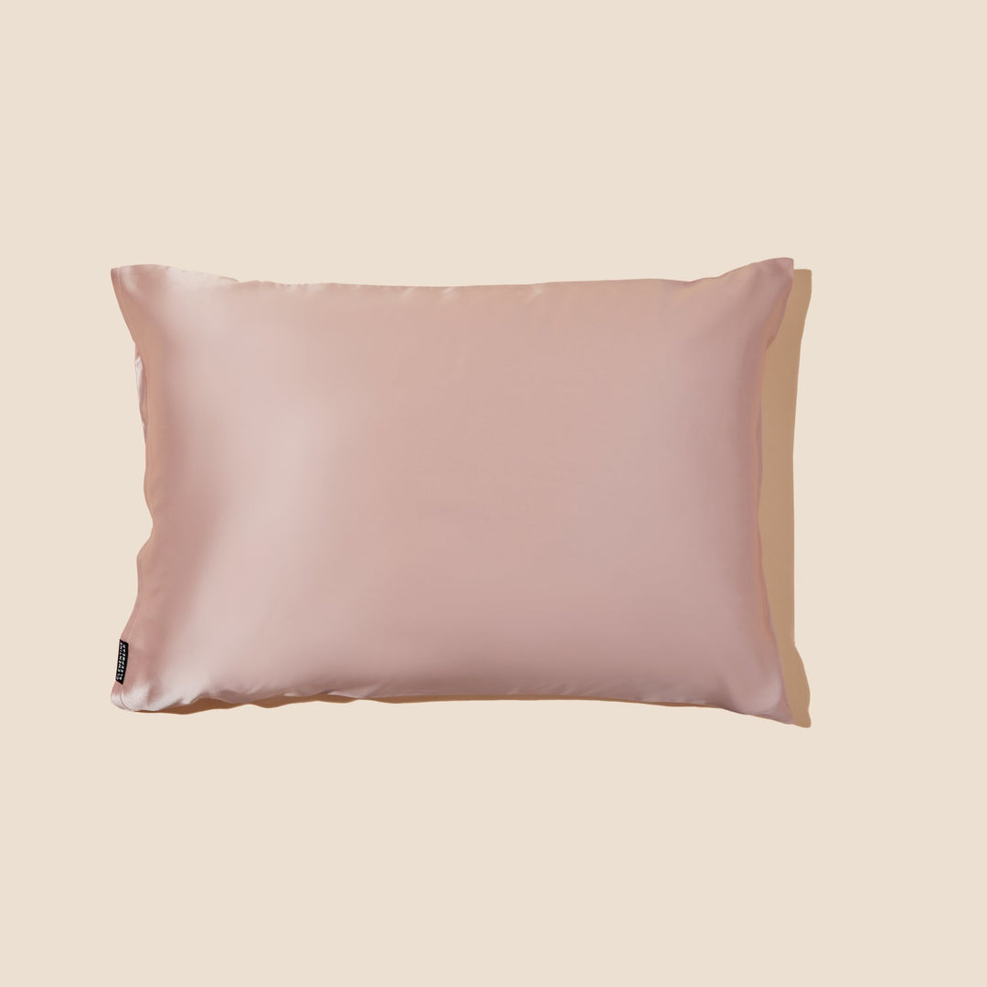 luxury silk pillowcase pink#color_pink-sherbert