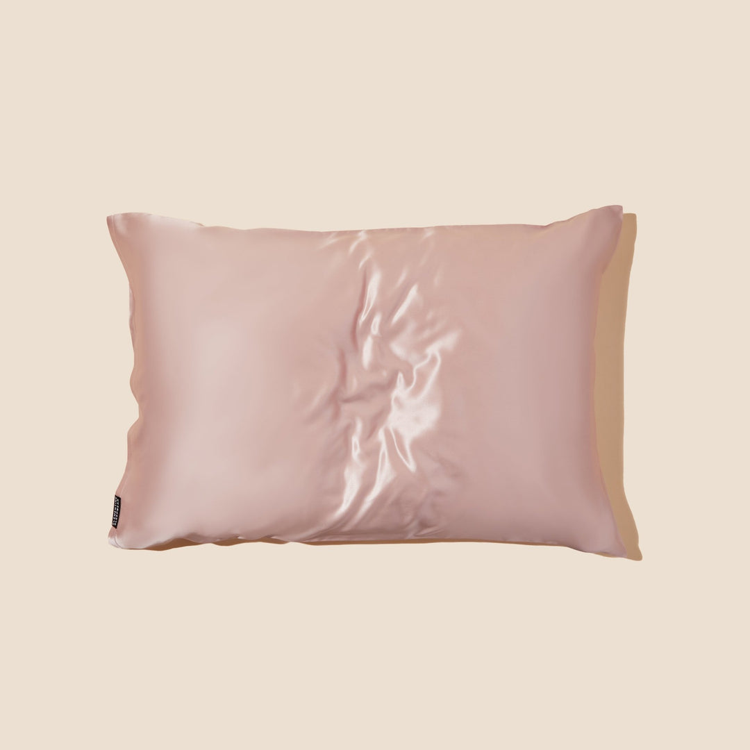 organic silk pillowcase pink#color_pink-sherbert