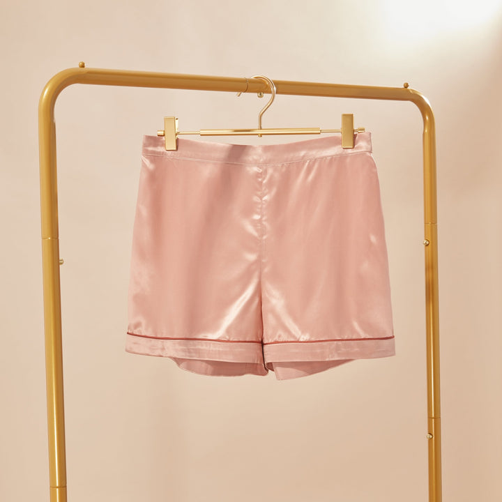 organic silk pajama pants#color_clementine-peach-and-dusk